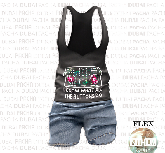 PACHA_ KARIO_Summer_Flex( Dj tank & Short Jeans)