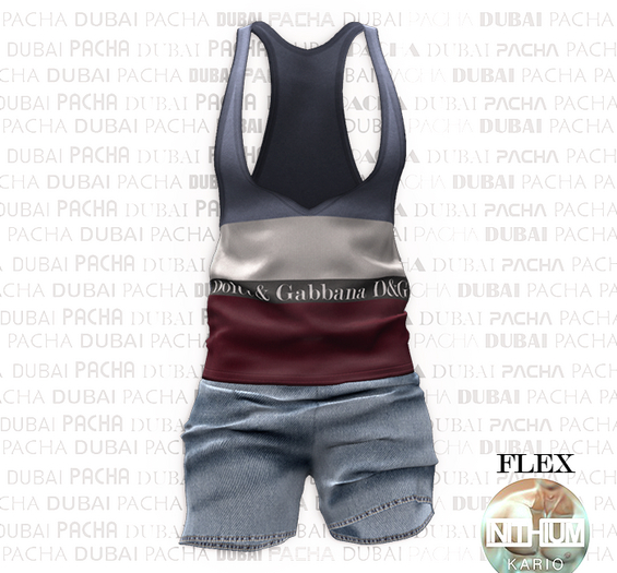 PACHA_ KARIO_Summer_Flex( D&G tank & Short Jeans)
