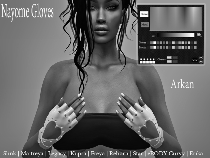 .::Arkan::. Nayome Gloves + Fitmesh DEMO