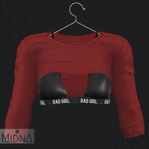 MIDNA - Lua Top - RED