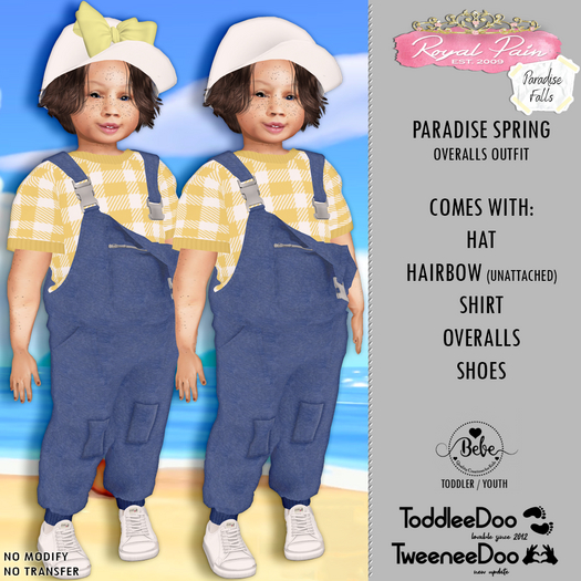 *-* Royal Pain *-* Paradise Spring 2022 yellow