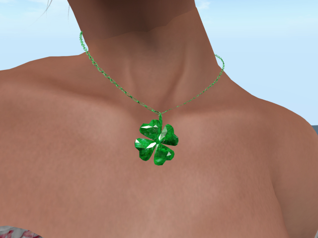 Shamrock necklace (M+F)