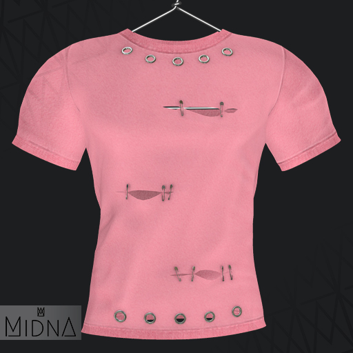 MIDNA - Sean TShirt - ROSE