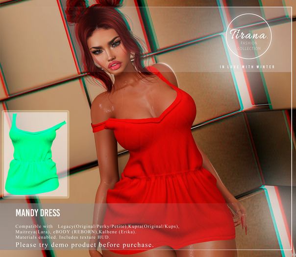 Tirana. Mandy Dress. Spring Green