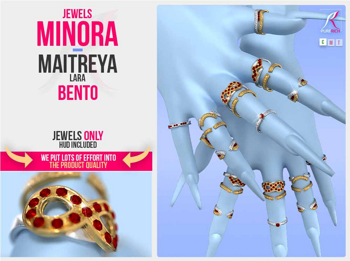 JEWEL . RING . HAND . MAITREYA