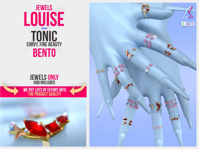 JEWEL . RING . HAND . TONIC