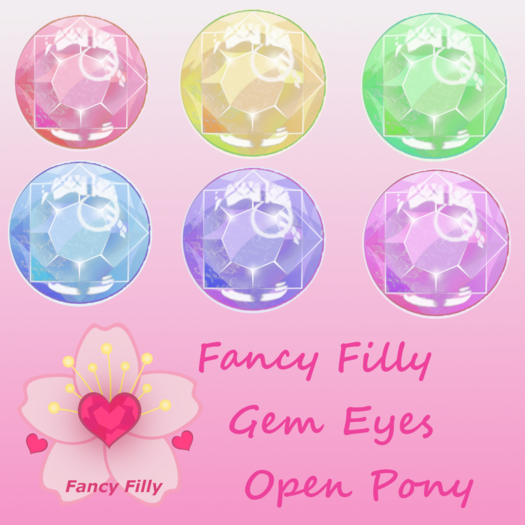 Fancy Filly - Gem eyes
