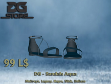 DG - Sandals - Aqua - Box