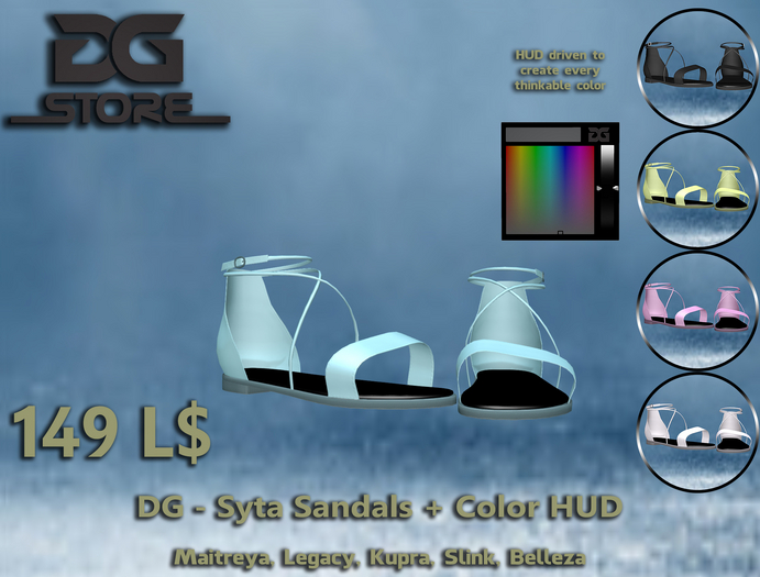 DG - Syta Sandals & Color Hud - Box