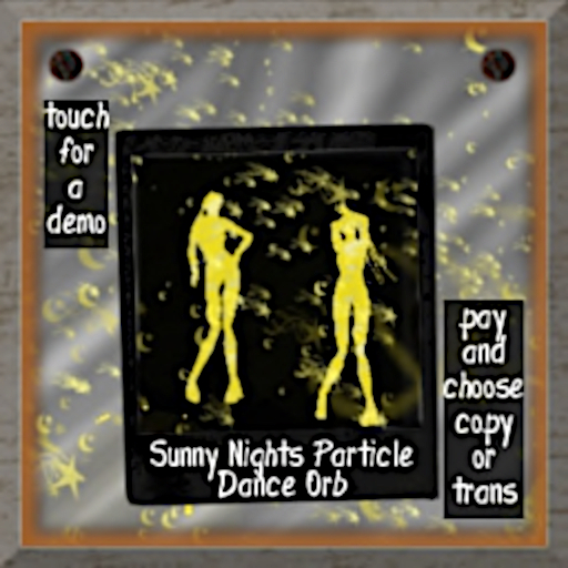Sunny Nights Particle Dance Orb