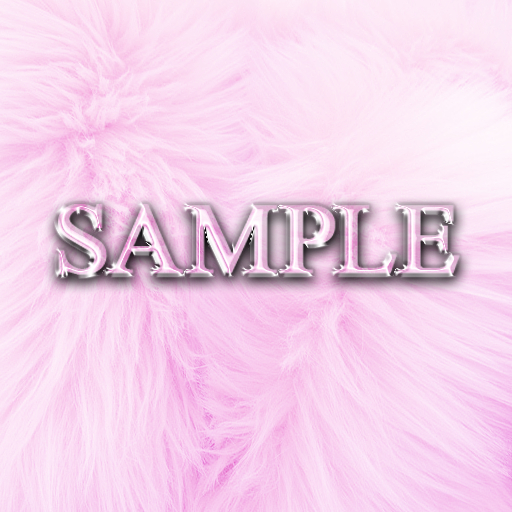 Zoy Texture [ Fur Shag Light Pink 3 ]