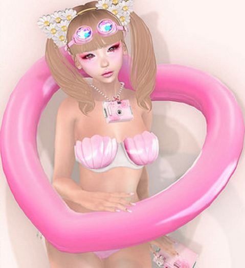 .tsg. AquaBabe - Bikini White RARE MAITREYA