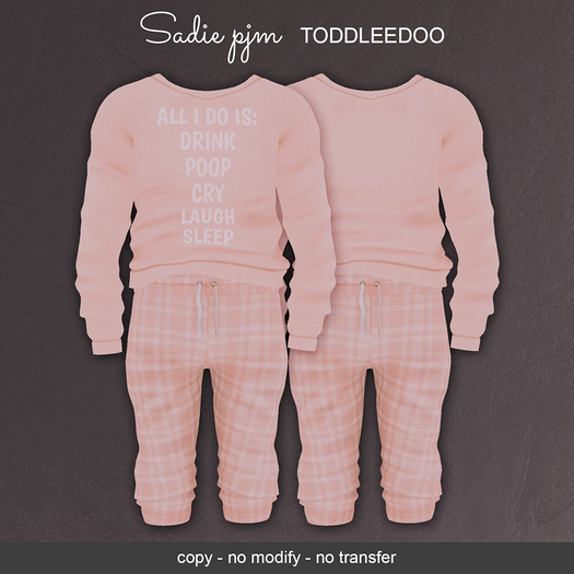 LeMomo: Sadie pjm - Orange [Toddleedoo]