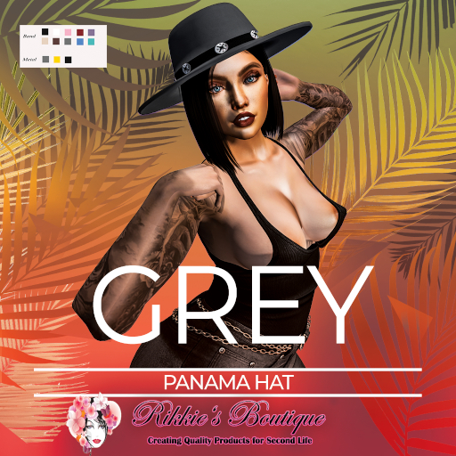 Panama Hat 1.0 [Grey]