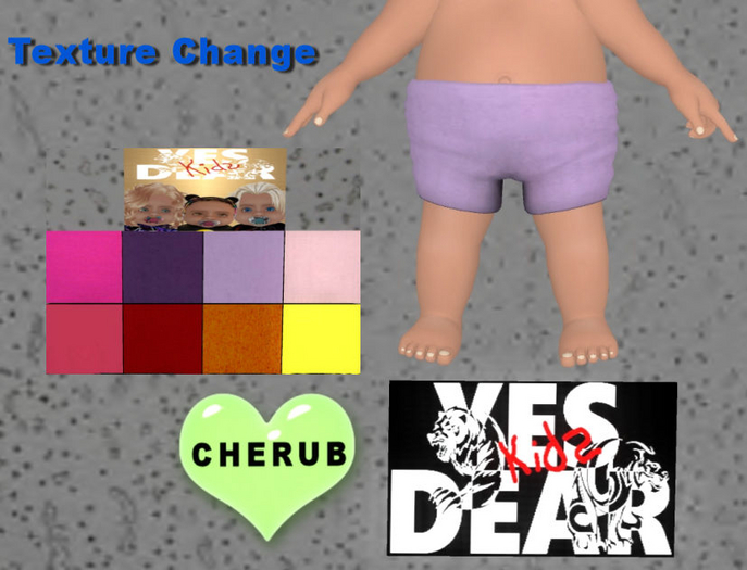 YES DEAR KIDS Plain Shorts (Pinks, Purples, Reds)