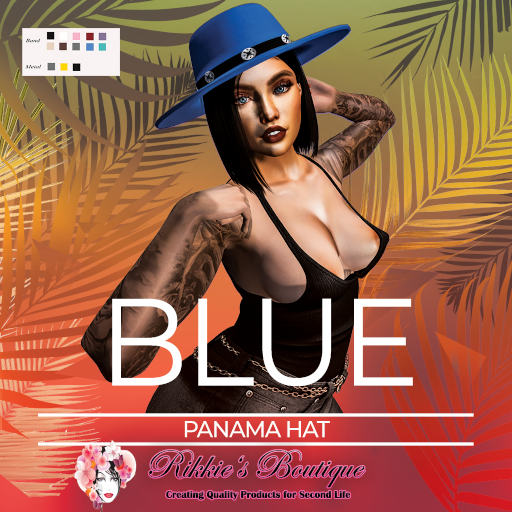 Panama Hat 1.0 [Blue]