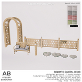 Atelier Burgundy . Romantic Garden Cedar *ADD*