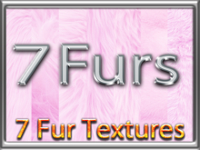 Zoy Texture [ Fur Shag Light Pink ] 7 Colors