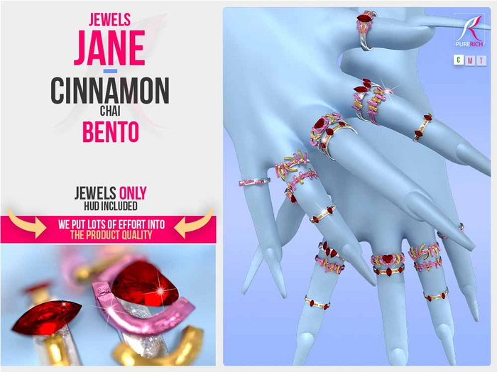 JEWEL . RING . HAND . CINNAMON