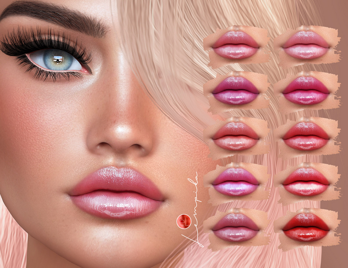 Lempika - 10 Lipstick Lelutka Evox #35 -DEMO-