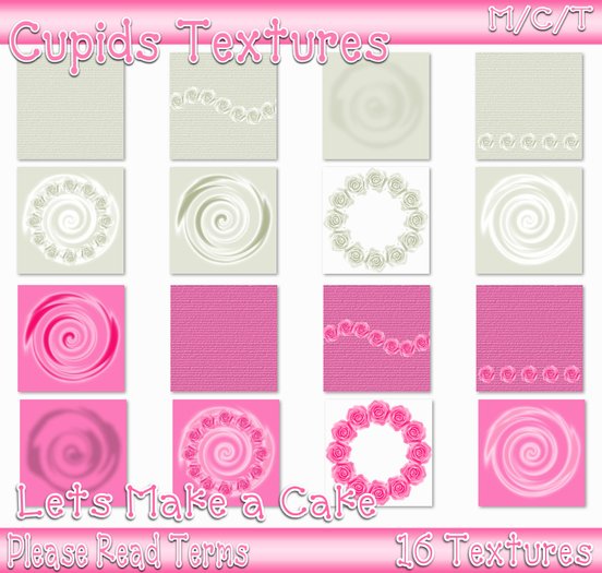 16 Make a Cake Textures