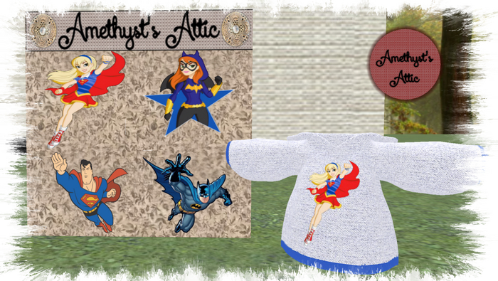 AA-SuperHero Sweatshirt with Hud