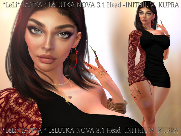 *LeLi* TANYA  LeLUTKA NOVA 3.1 head - KUPRA