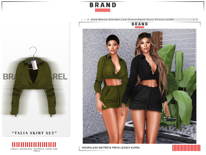 BRAND: Talia Cuffed Top (Olive)