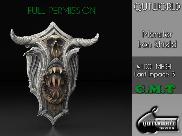 .::QUTWORLD Monster Iron Shield::.FP 