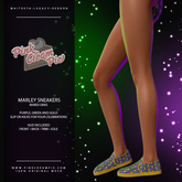 Marley Slip On Skater Sneakers [Mardi Gras] - Maitreya • Legacy • Reborn