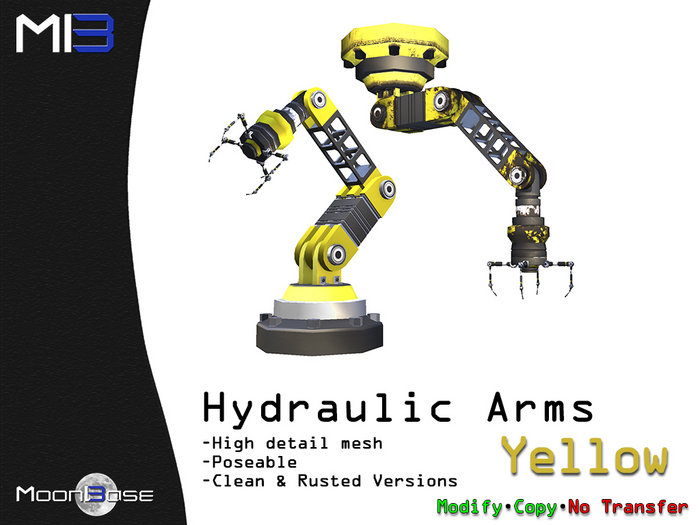 [MB3] Hydraulic Arms - Yellow
