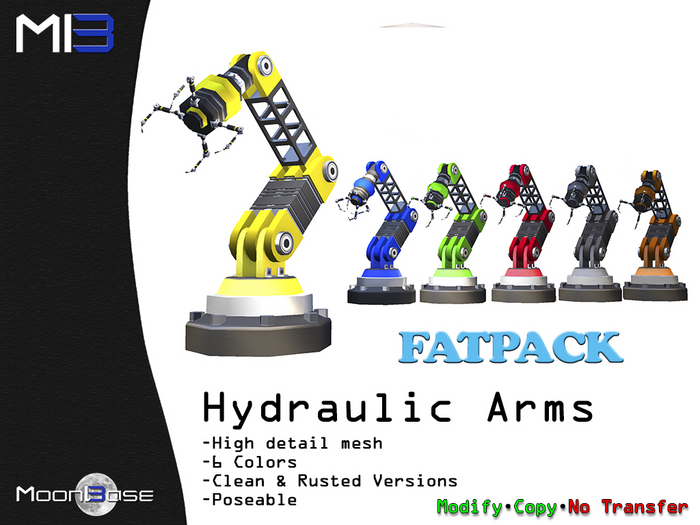 [MB3] Hydraulic Arms - FATPACK