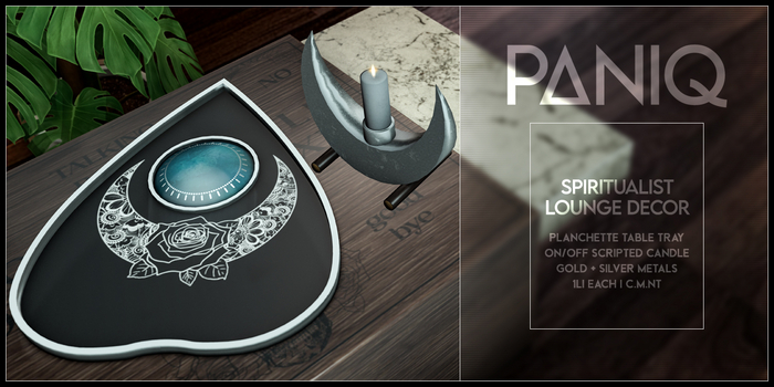 PANIQ - Spiritualist Lounge Decor
