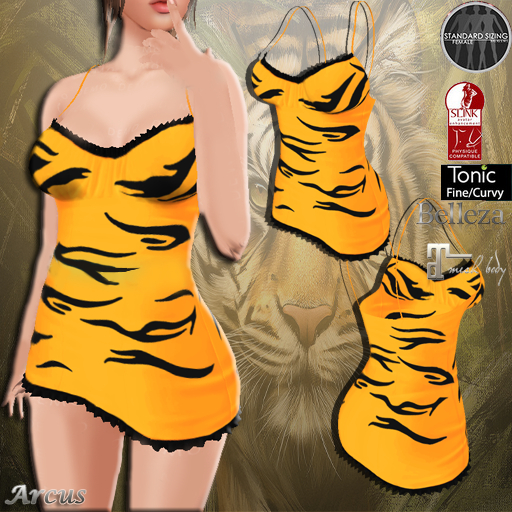 ::Arcus:: Tiger Tiny Dress (add)