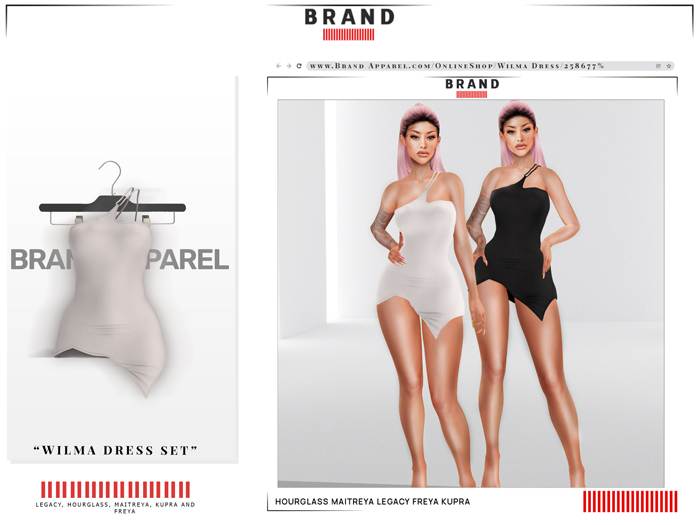 BRAND: Wilma Dress (White)