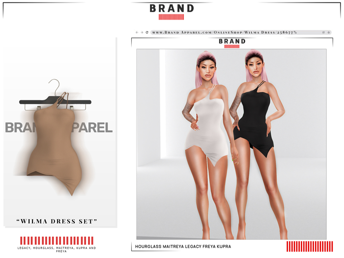 BRAND: Wilma Dress (Nude)
