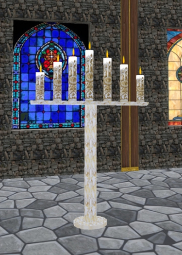 church candelabra