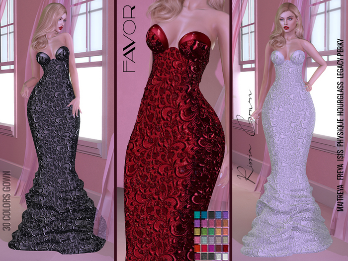 FAVOR - Rissia Gown Lace