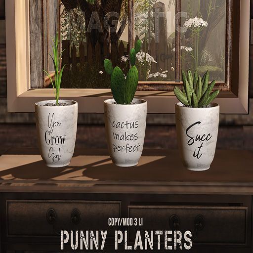 Magnetic - Punny Planters (ADD ME)
