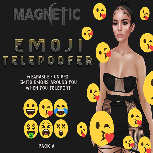 Magnetic - Emoji Telepoofer Pack A (ADD ME)