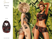 S&P Brandy top red (wear to unpack)