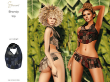 S&P Brandy top midnight (wear to unpack)