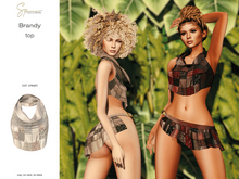 S&P Brandy top cream (wear to unpack)