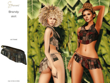 S&P Brandy skirt forest (wear to unpack)