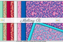 Melting B Matchup Kit Metallics and Plain 10 Seamless Textures NM Full Perm Designer Fabrics