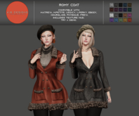 KiB Designs - Romy Coat  FATPACK