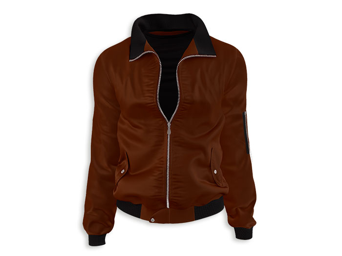 MINIMAL - Iron BomberJacket Pumpkin