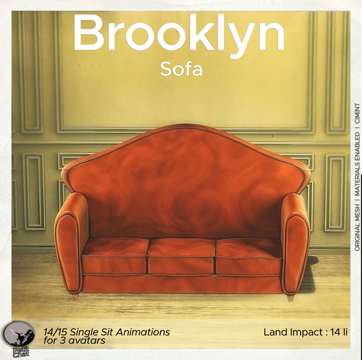 *PC* Brooklyn Sofa 