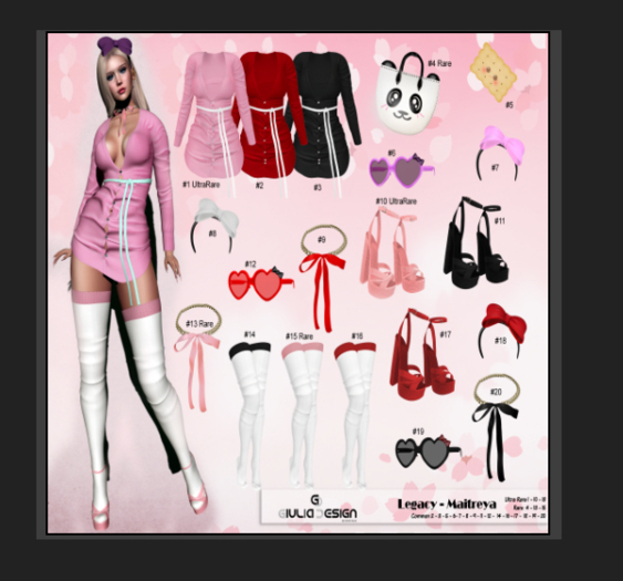#17 Helles red-[GIULIADESIGN] -YUMI-MAITREYA common