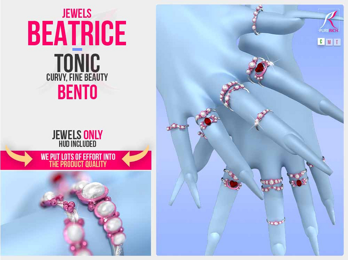 JEWEL . RING . HAND . TONIC